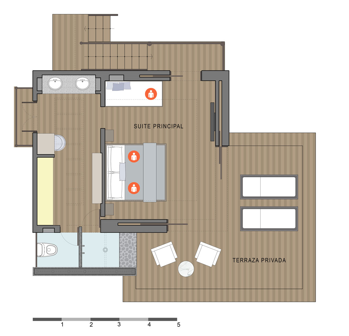 Planta suite